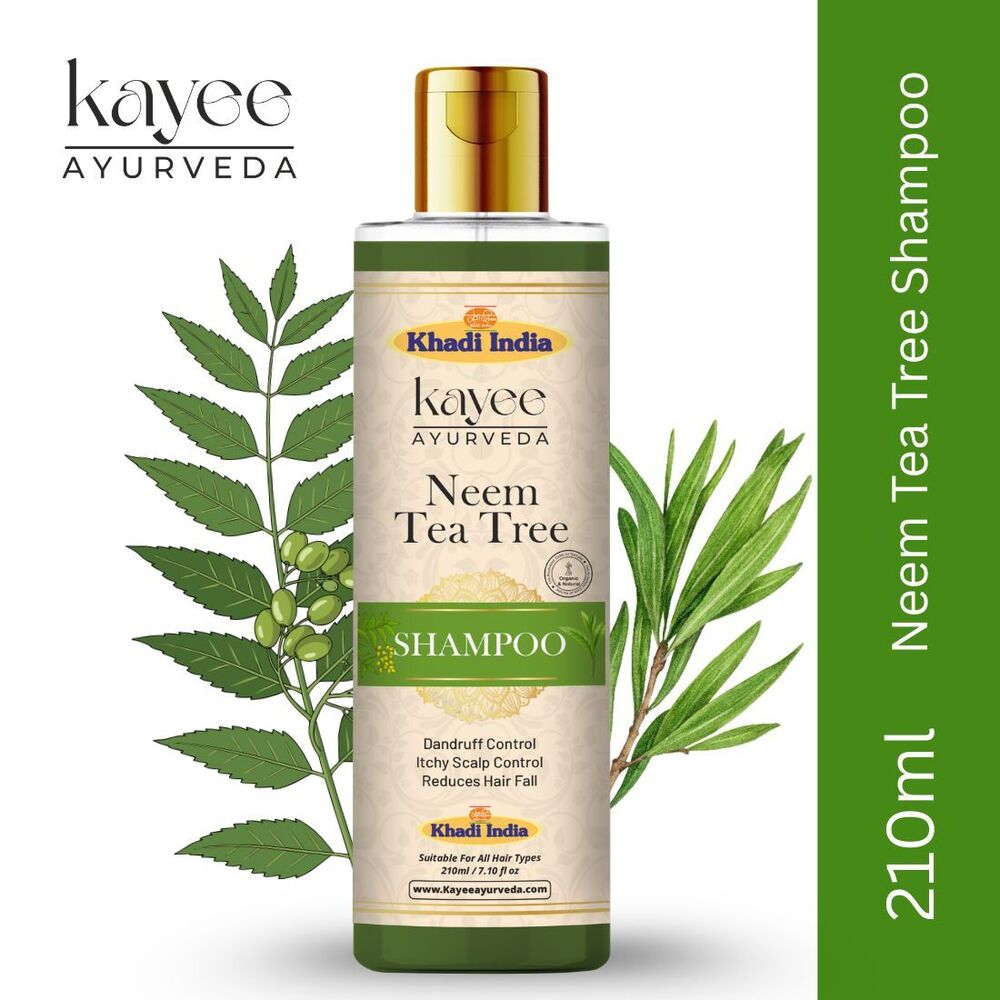 Neem Tea Tree Shampoo Kayee Ayurveda