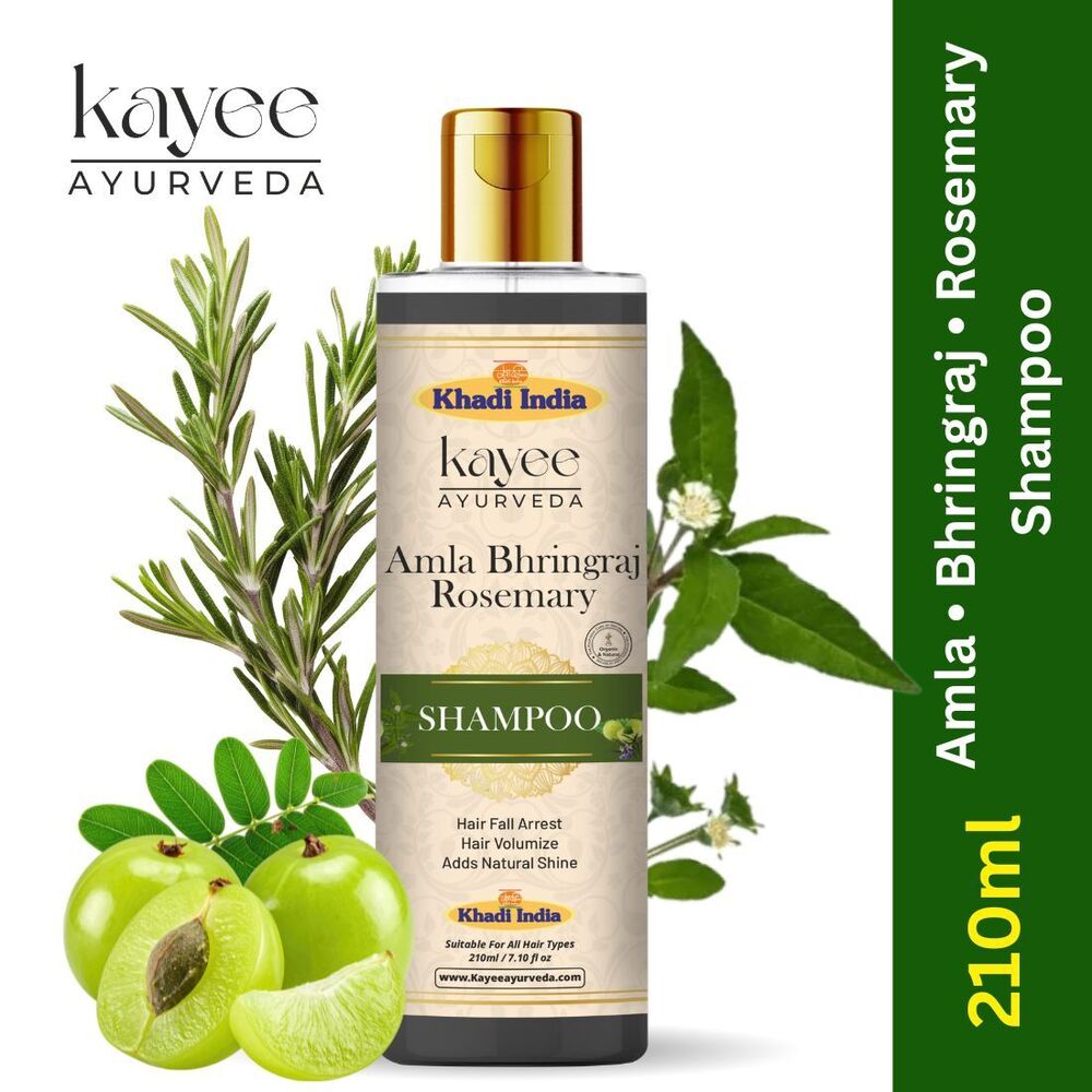 Amla Bhringraj Rosemary Shampoo Kayee Ayurveda