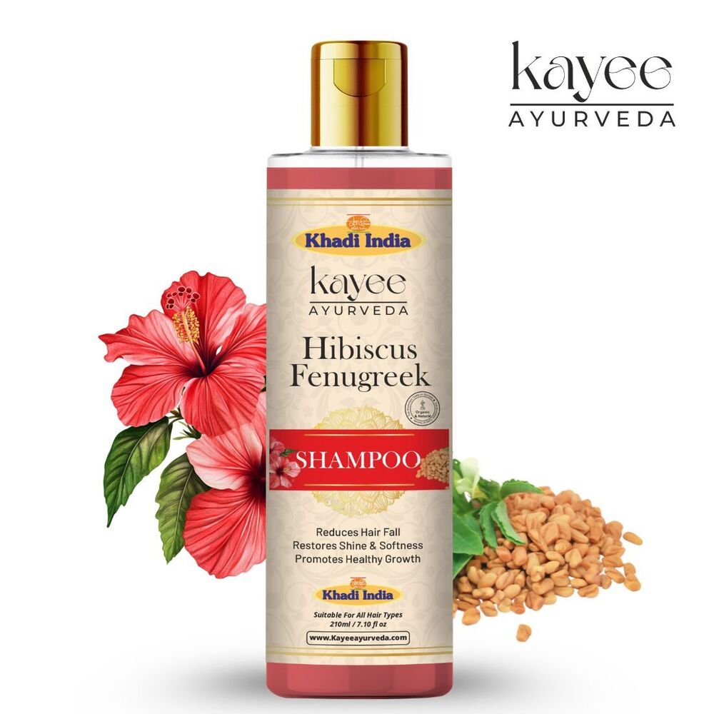 Hibiscus Fenugreek Shampoo Kayee Ayurveda