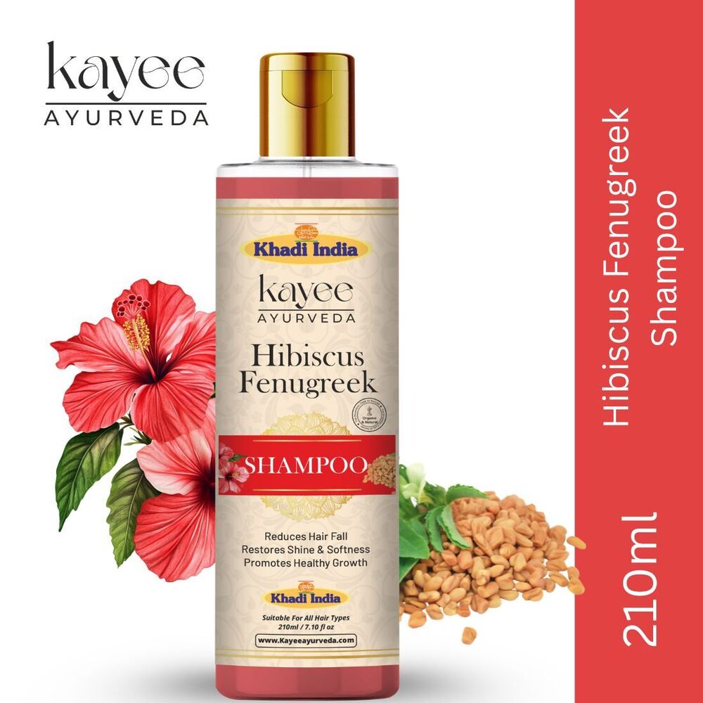 Hibiscus Fenugreek Shampoo Kayee Ayurveda