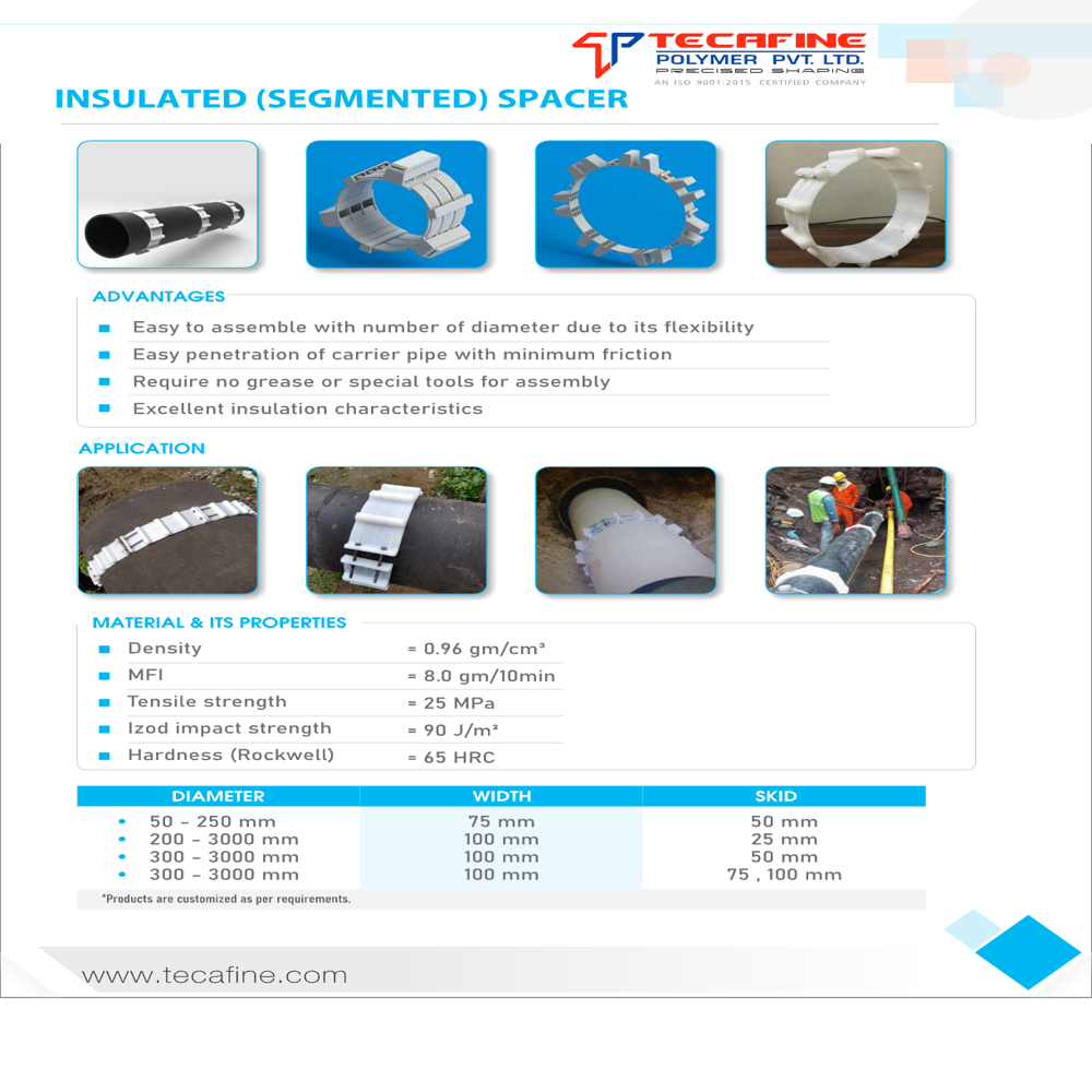 Psi Casing Spacers - Material: Hdpe