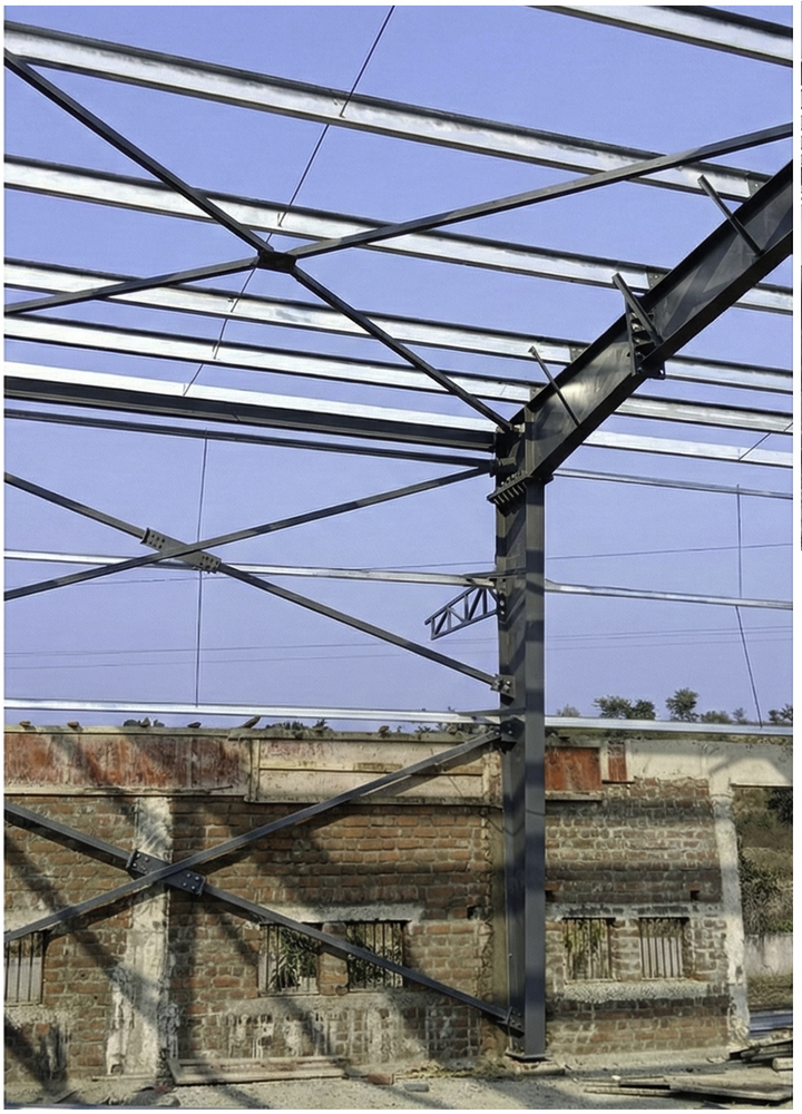 Color Coated PEB Structure