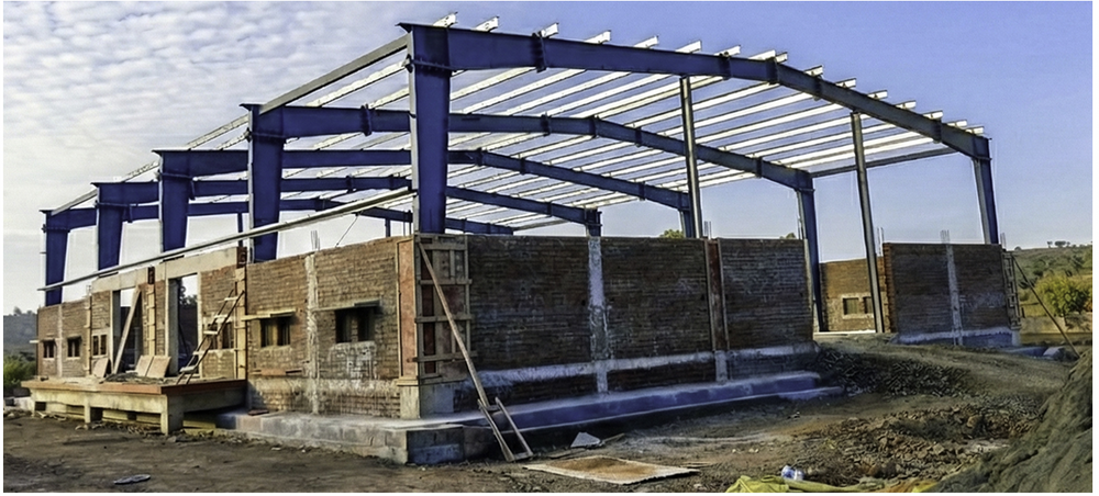 Color Coated PEB Structure