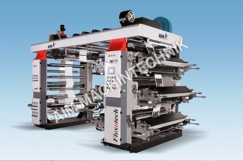 White Flexographic Printing Machine