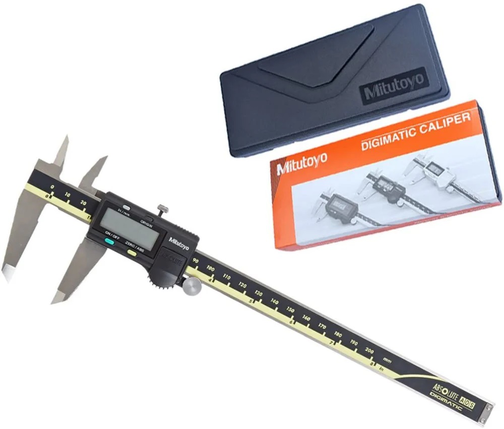 Mitutoyo Digital Vernier Caliper 500-197 8 Inch (0-200 mm), VC-10