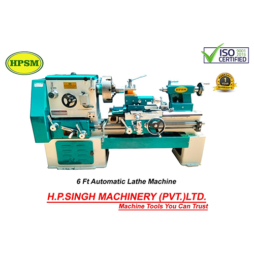 6 ft Lathe Machine
