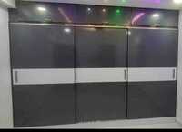 Wooden Sliding Wardrobe - Brand Name: Custom Or Oem