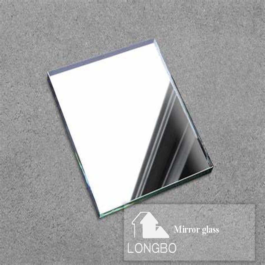 Clear Silver Mirror Glass 3mm 4mm 5mm Thickness for Interior Decoration