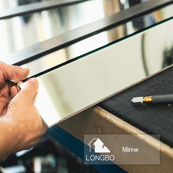 Clear Silver Mirror Glass 3mm 4mm 5mm Thickness for Interior Decoration