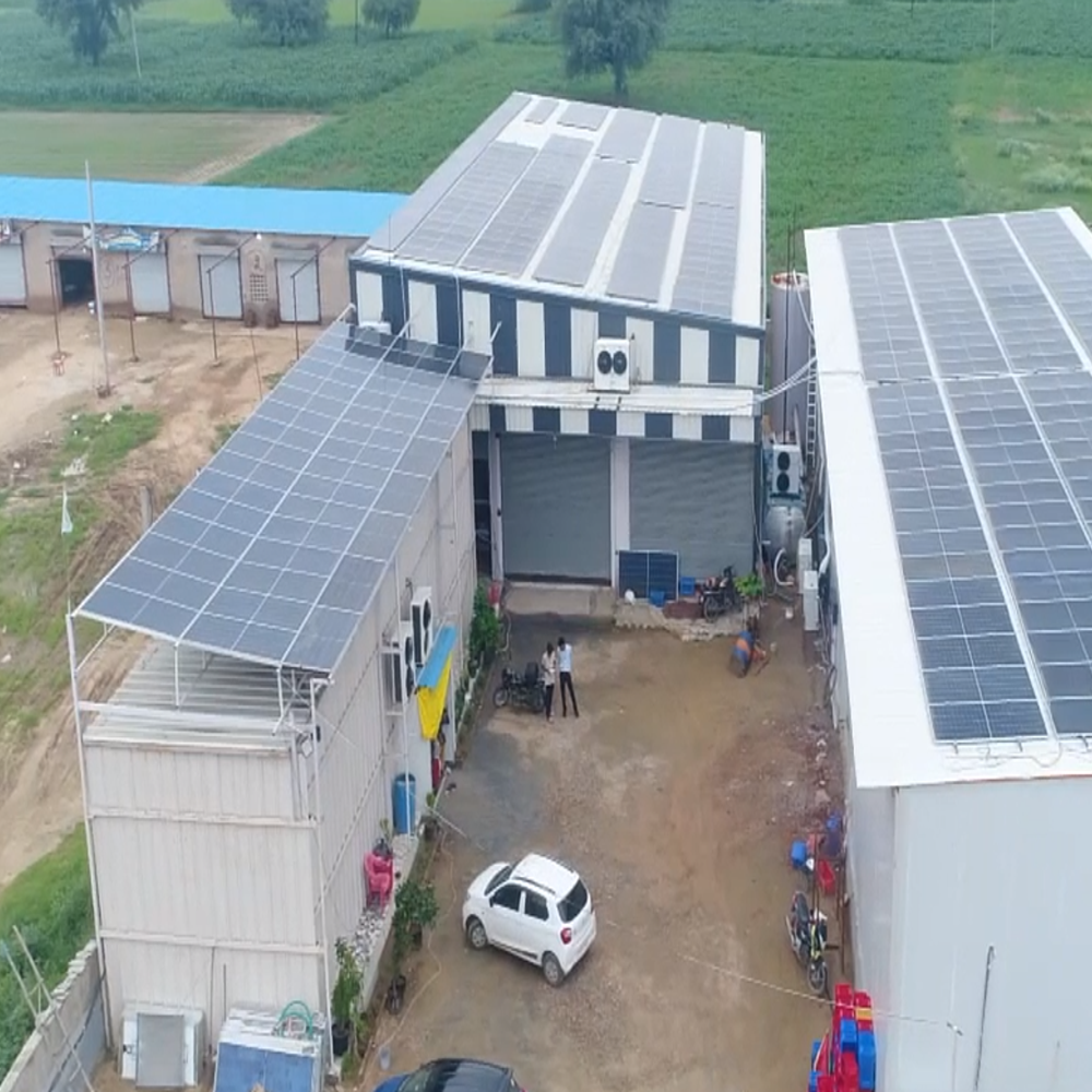 100 ton Solar powered Cold Storage 