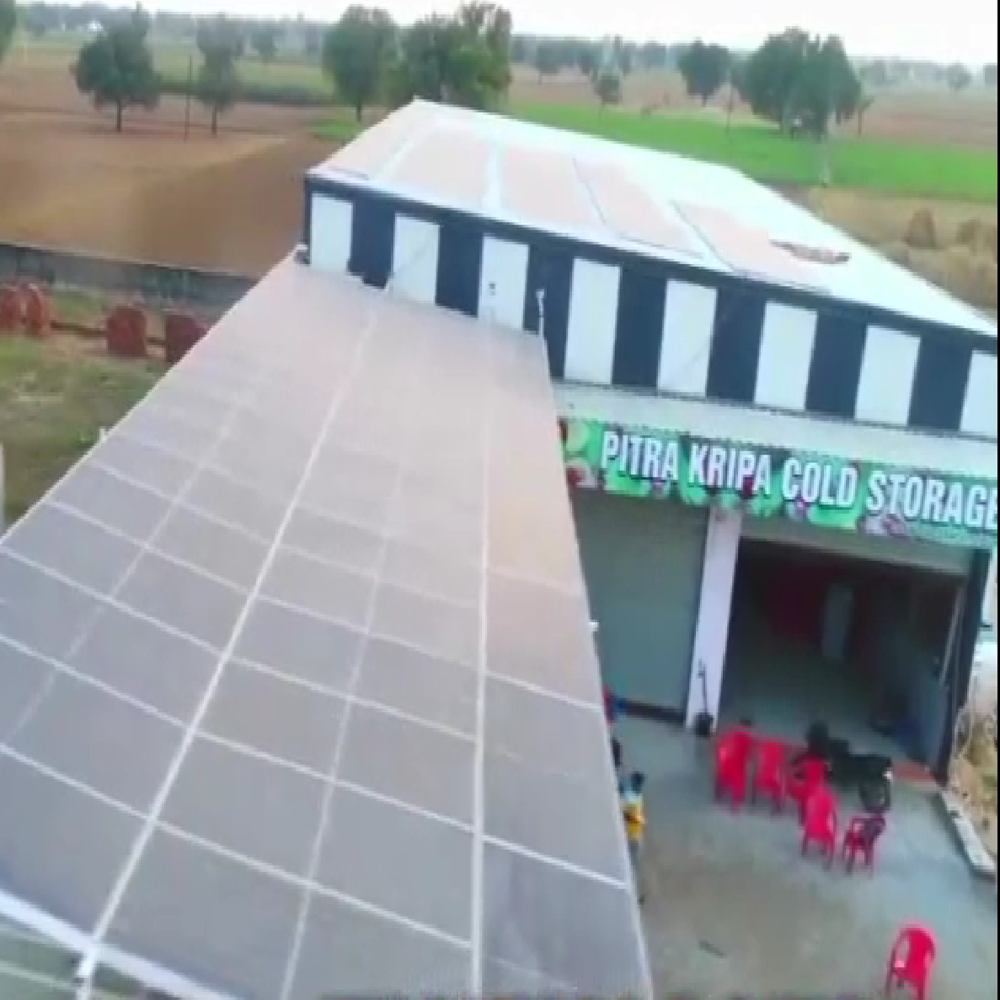 100 ton Solar powered Cold Storage 