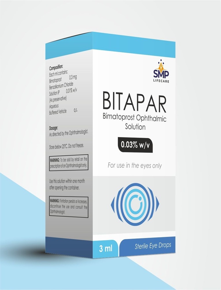बिमाटोप्रोस्ट आइ ड्रॉप्स