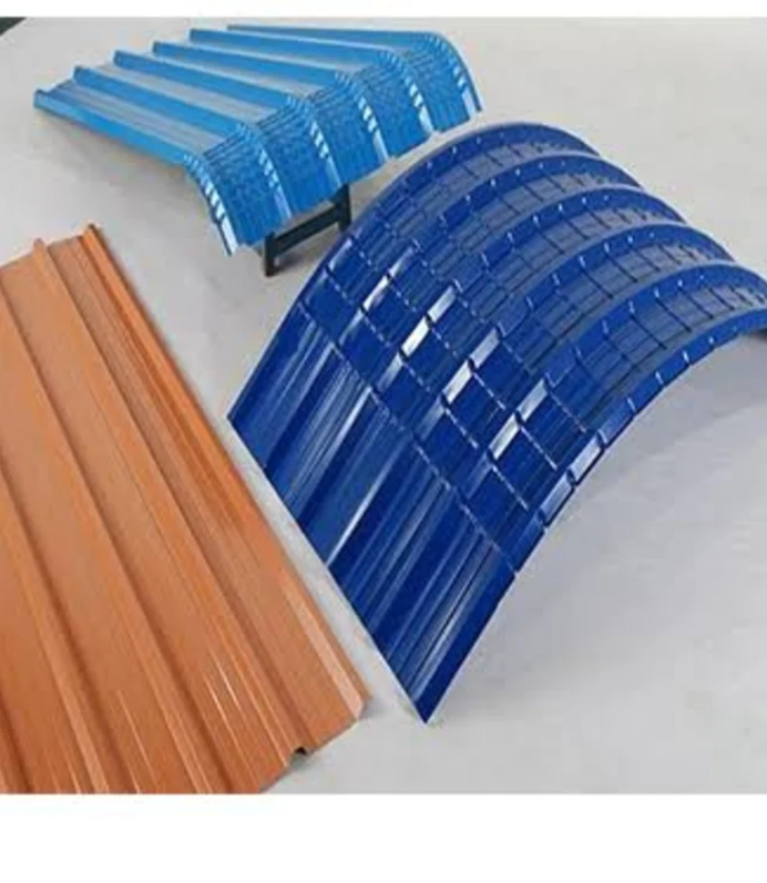 Galvanized Iron Crimp Curved Roofing Sheet - Thickness: 0.50 Millimeter (Mm)