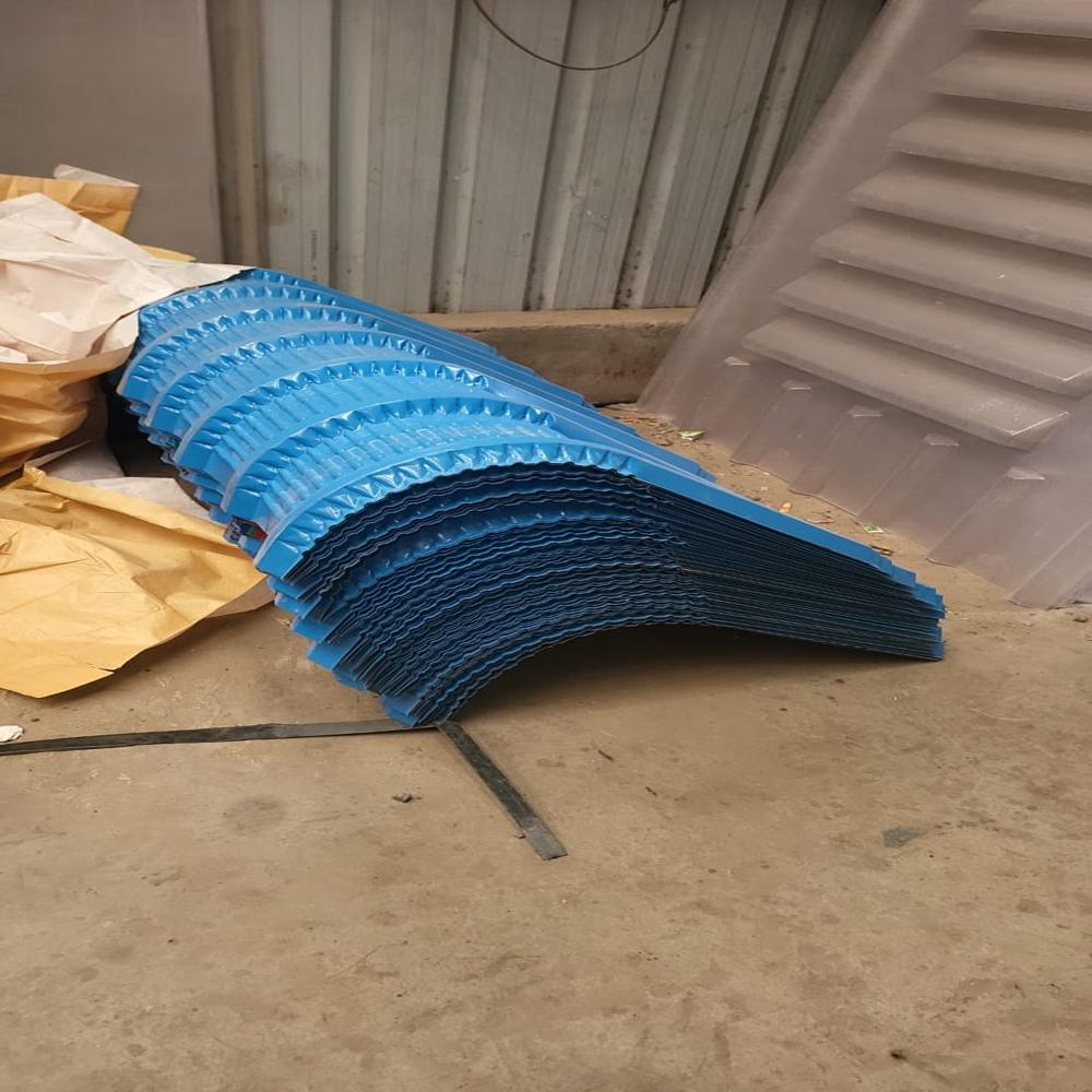 Galvanized Iron Crimp Curved Roofing Sheet - Thickness: 0.50 Millimeter (Mm)