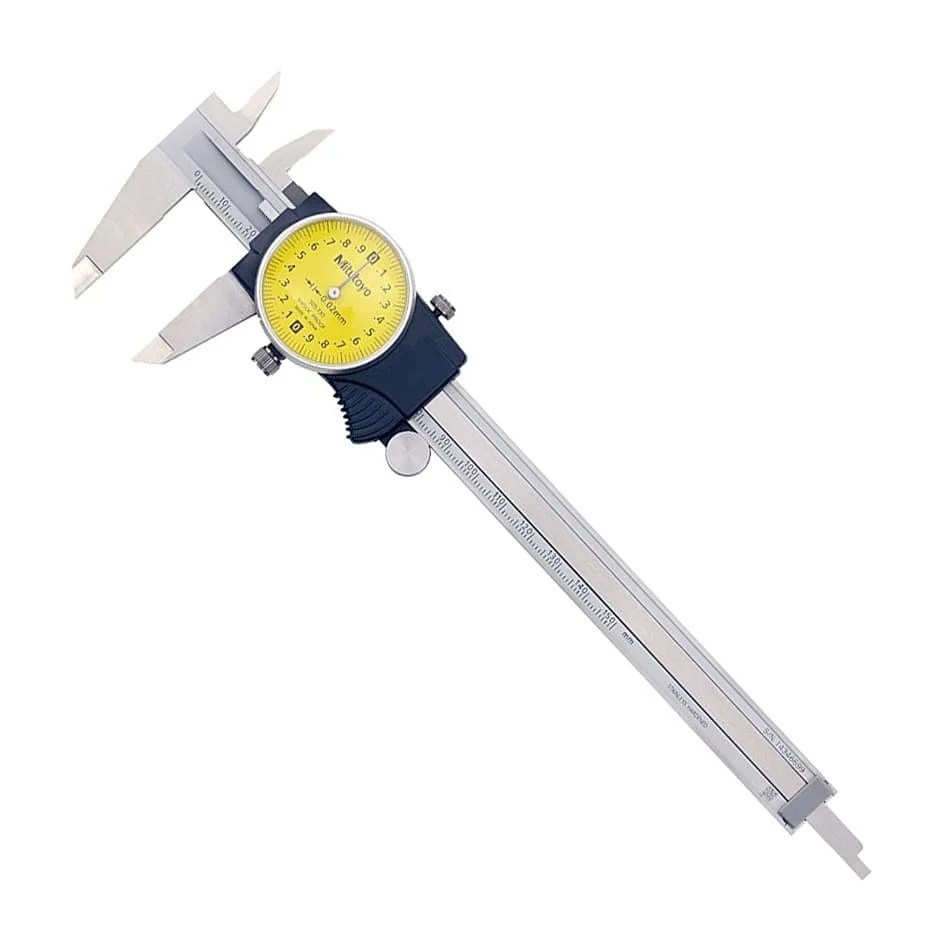 Mitutoyo 150 mm / 6 inch Dial Vernier Caliper 505-730, VC-17