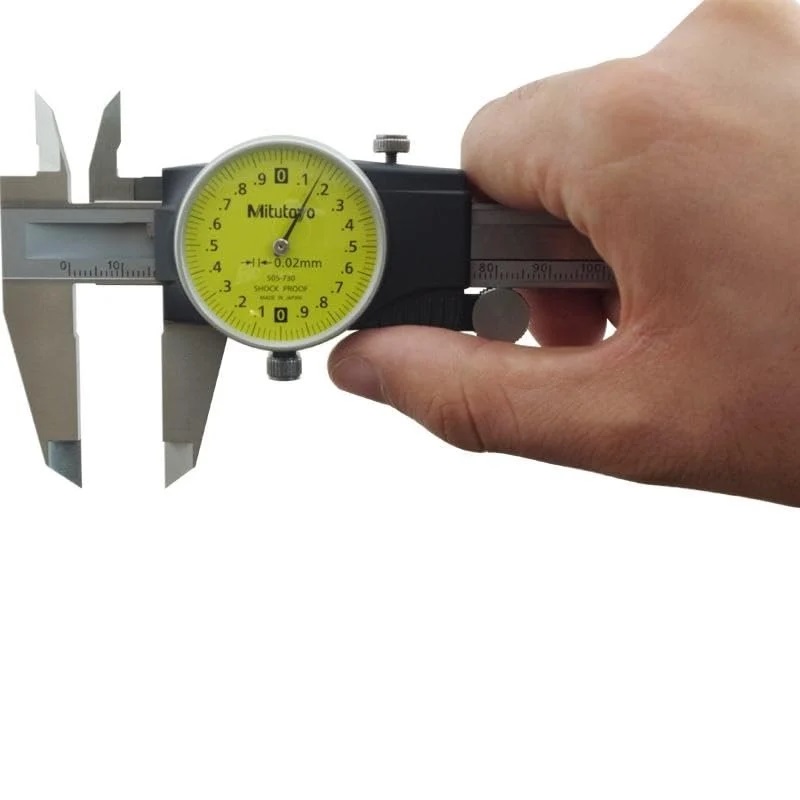 Mitutoyo 150 mm / 6 inch Dial Vernier Caliper 505-730, VC-17