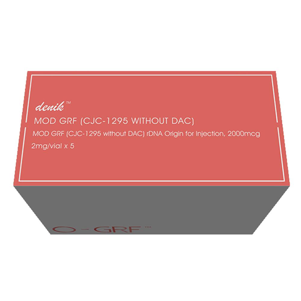 DENIK PHARMA TVANIO GRF (CJC WITHOUT DAC), 2MG X 5 VIAL