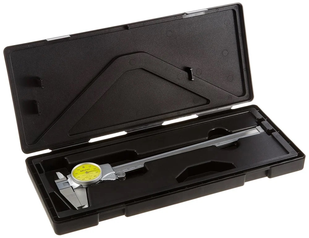 Mitutoyo 505-731 Dial Vernier Caliper 0-200mm, Vc-18