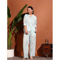 Venezuelan Co-ord Set - Color: Sky Blue
