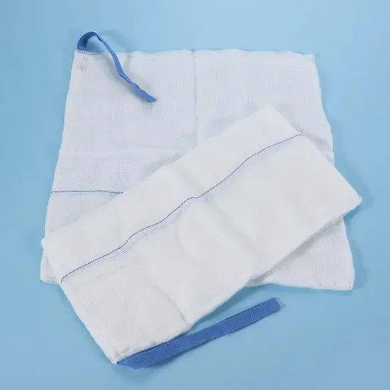 X-ray Detectable Abdominal Sponge - Grade: Medical Grade