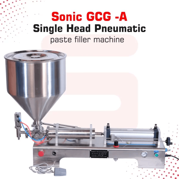 Pnemautic Paste filling Machine Single head  100 to 1000 ML