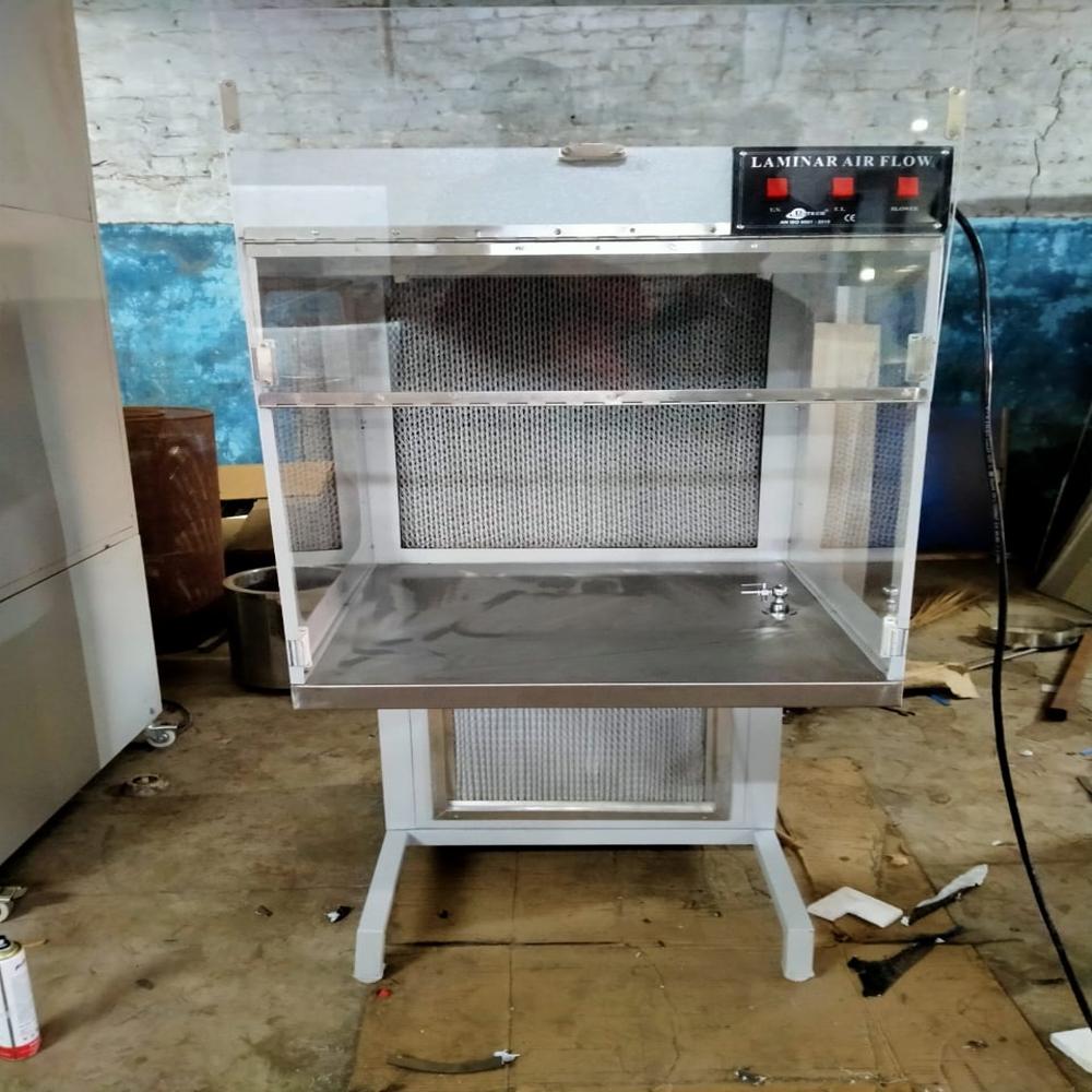 Lab Laminar Air Flow - Stainless Steel, 20-80 Kg Weight Range | Durable Metal Materials, Industrial Laboratory Equipment, Warranty Included