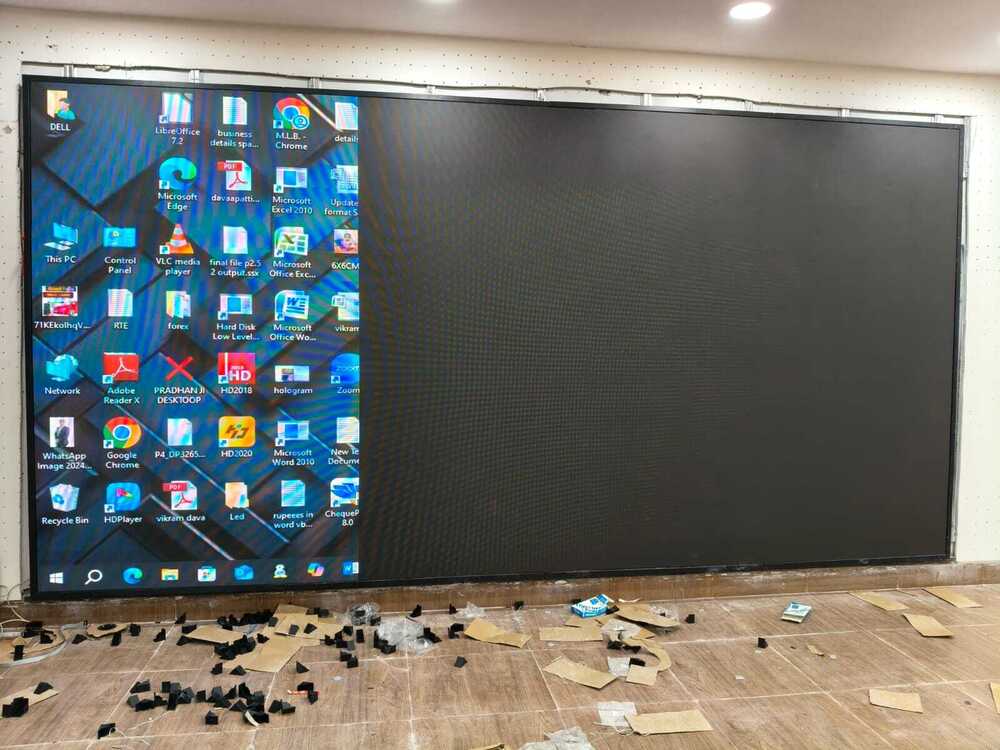 Auditorium LED Screen Installation