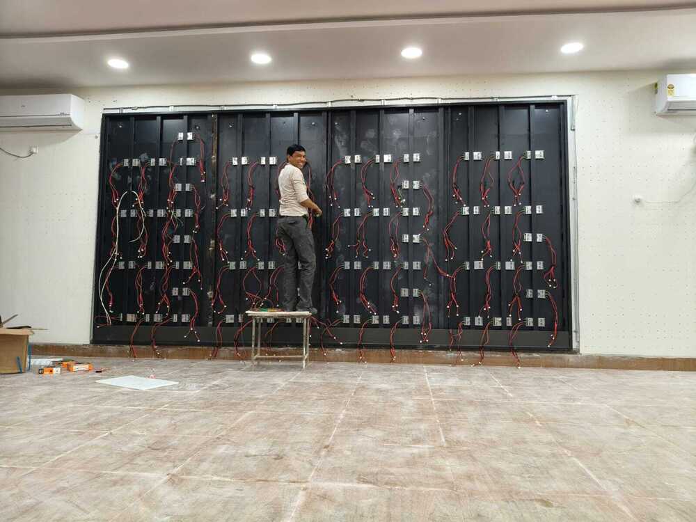 Auditorium LED Screen Installation