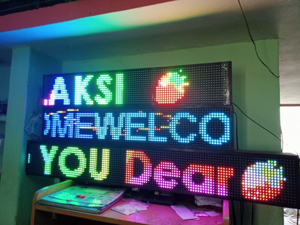 P10 Full Colour Scrolling LED Board