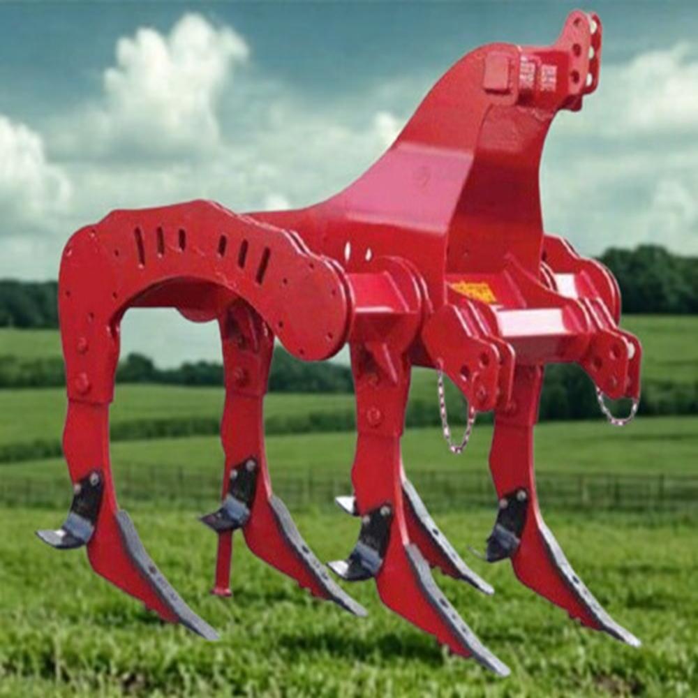 Red Rigid Cultivator