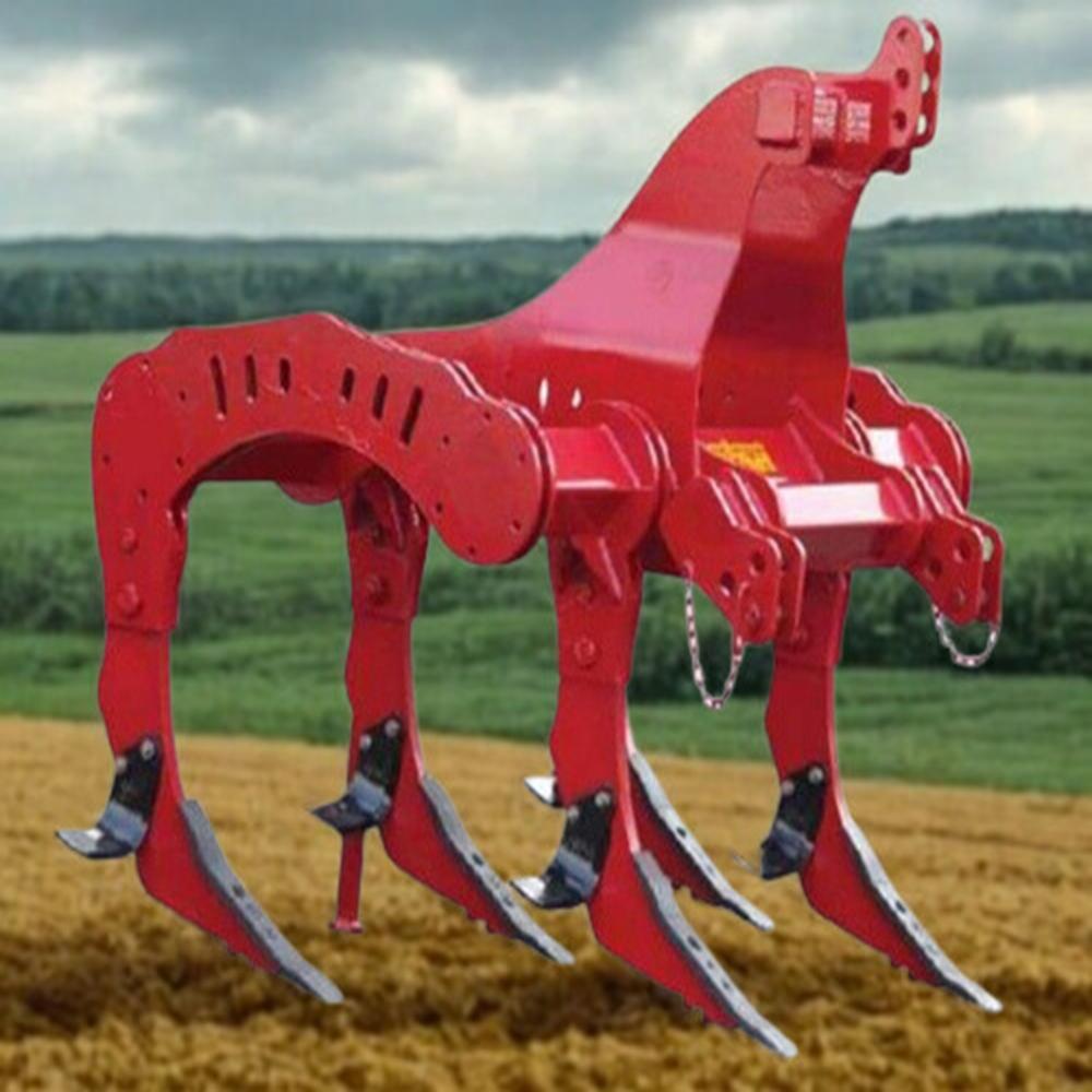 Red Rigid Cultivator