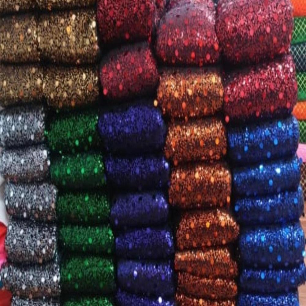 Lycra Foil Fabric for Mandap Tent Decoration with Mirror Shine Finish and Premium Stretch Look