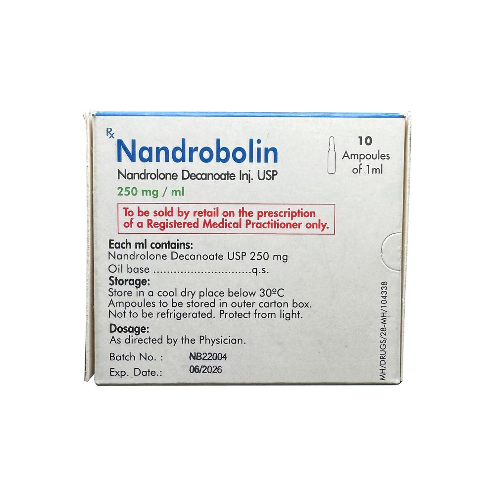 ALPHA PHARMA NANDROBOLIN-250, DECA, 10 AMPOULES