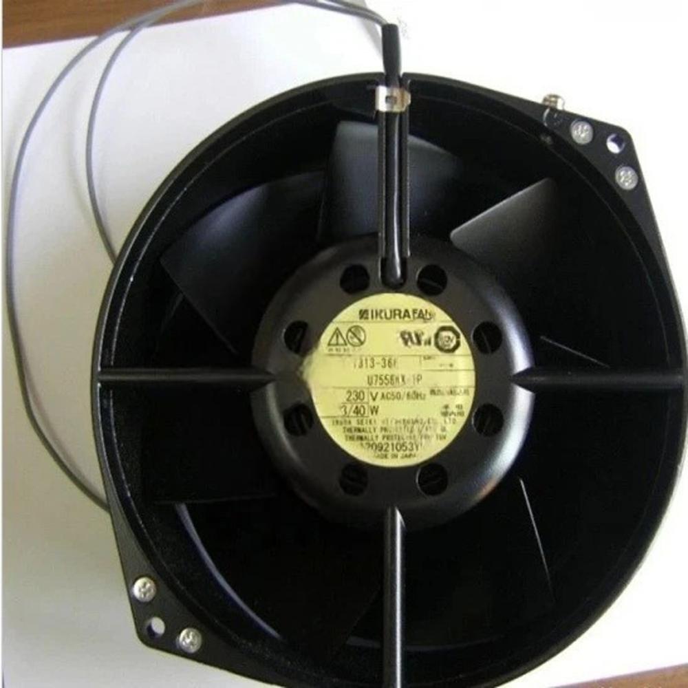 IKURA US7556MX-TP 220V AC 43/40W 17251mm Ball Bearing Industrial Axial Cooling Fan