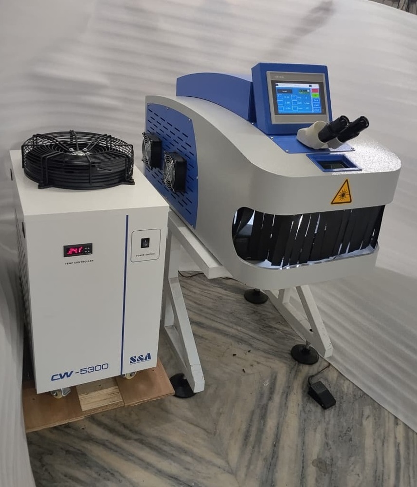 Table Top Laser Soldering Machine - Color: Blue