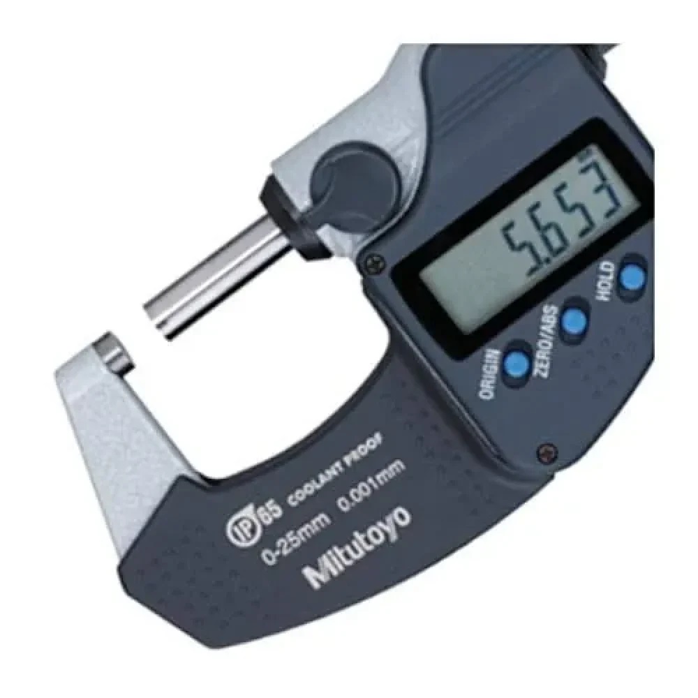 Mitutoyo 293-821-30 Digimatic Micrometer Digital Micrometers (0-25mm), MM-03