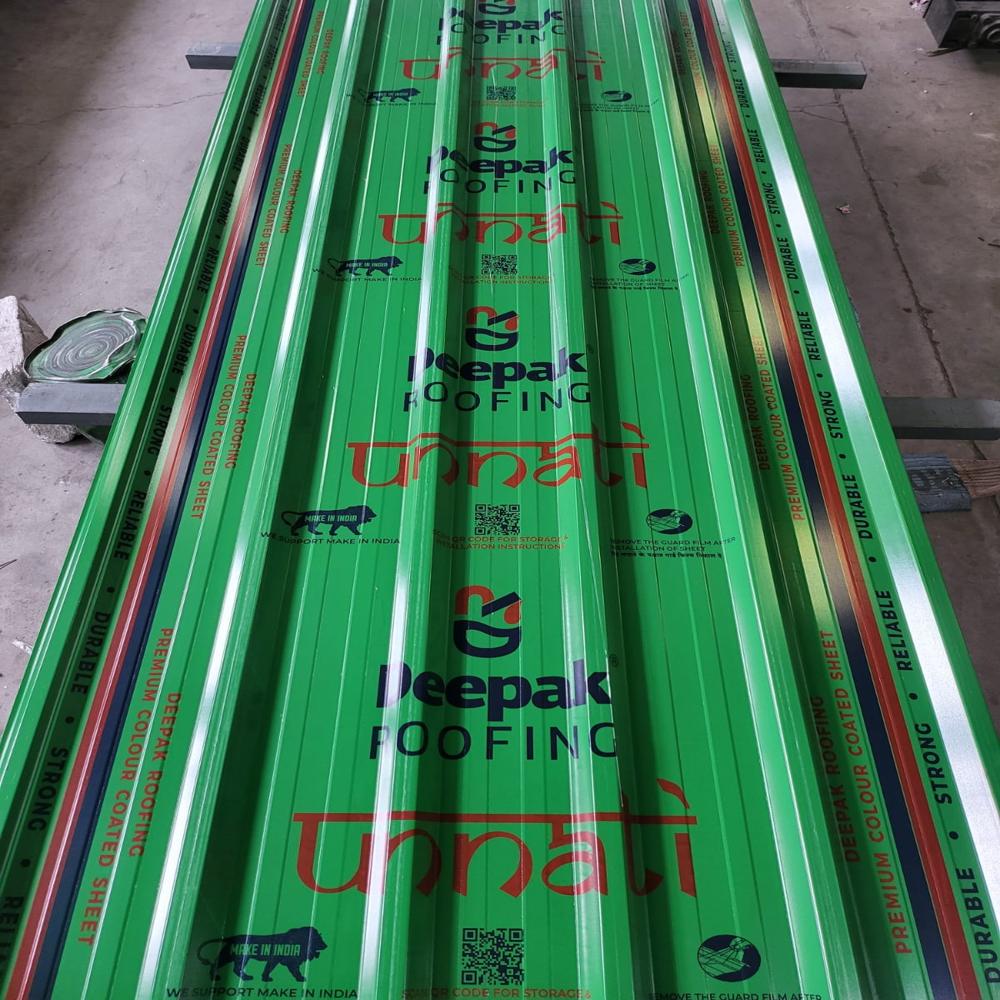 DEEPAK ROOFING UNNATI COLOUR COATED ROOFING SHEET