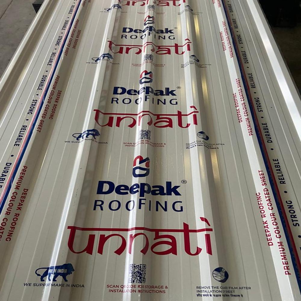 DEEPAK ROOFING UNNATI COLOUR COATED ROOFING SHEET