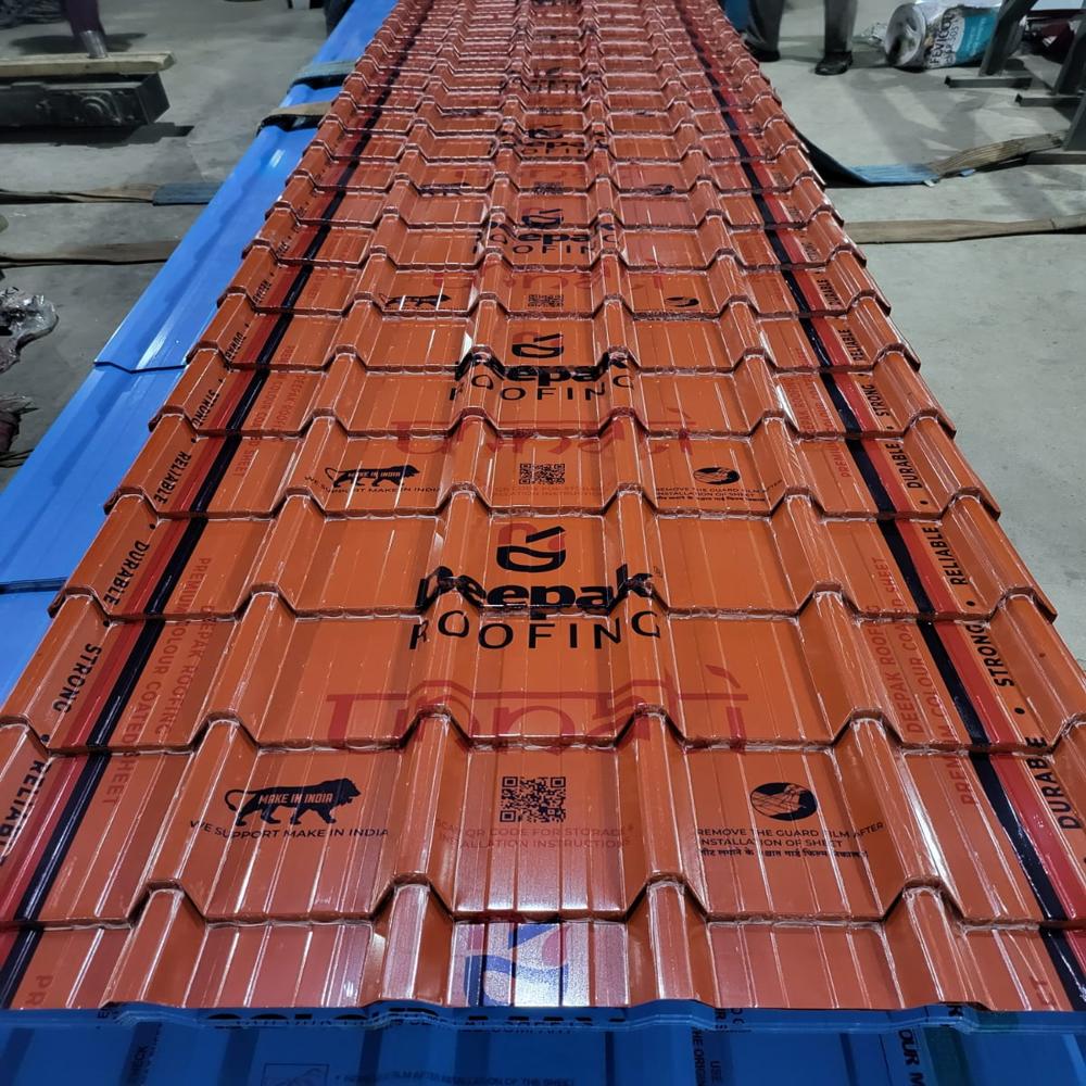 DEEPAK ROOFING UNNATI COLOUR COATED ROOFING SHEET
