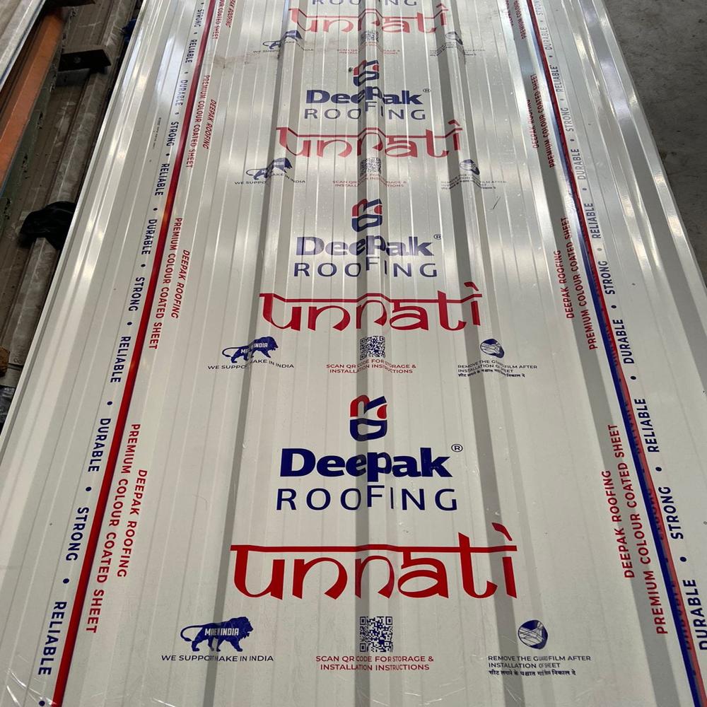 DEEPAK ROOFING UNNATI COLOUR COATED ROOFING SHEET