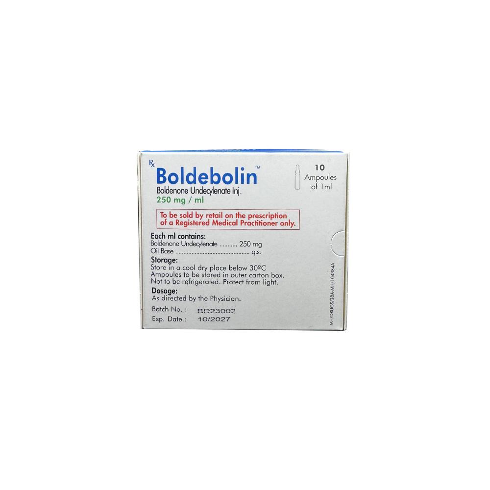 ALPHA PHARMA BOLDEBOLIN 250MG AMPOULES