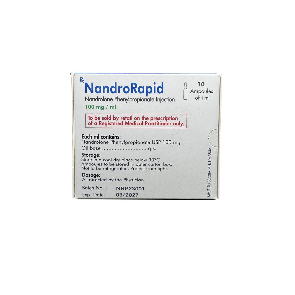 ALPHA PHARMA NANDRORAPID, NPP AMPOULES