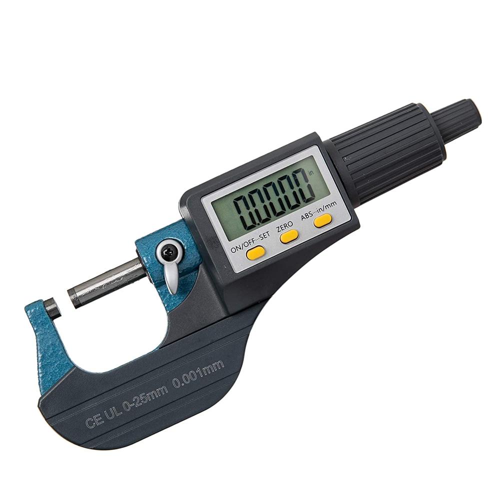 True Sense Digital Electronic Micrometer 0-25mm With Large Display, Mm-04