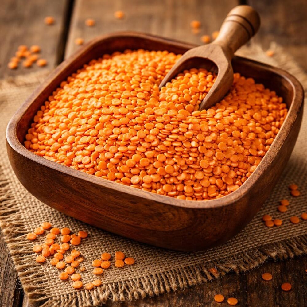 Red Lentils-Massor Dal - Admixture (%): 0.5% Max