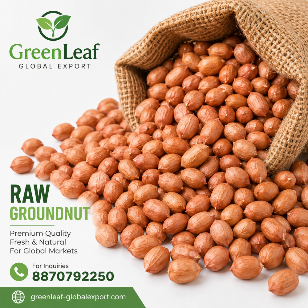 Raw Groundnuts - Color: Brown