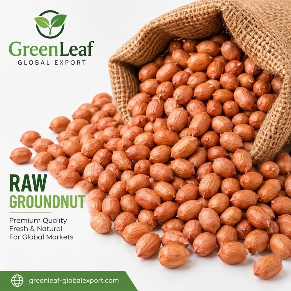 Raw Groundnuts - Color: Brown