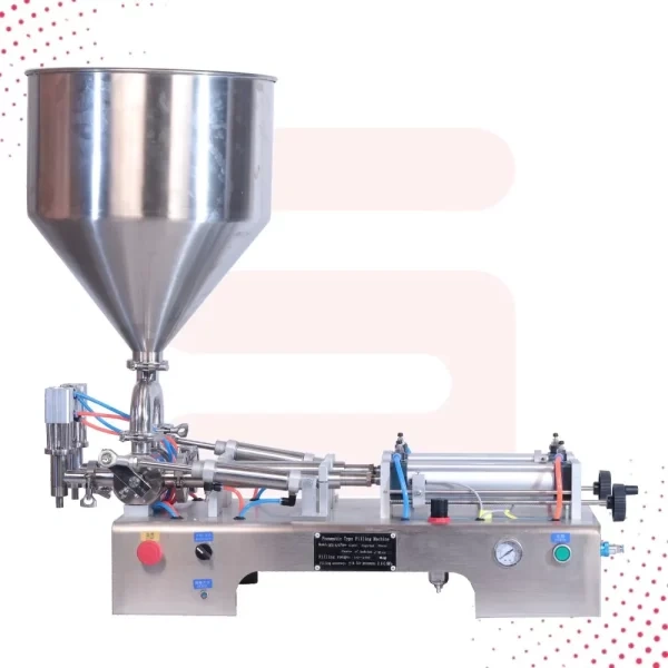 Pnemautic Paste filling Machine Double head  50 to 500 ML