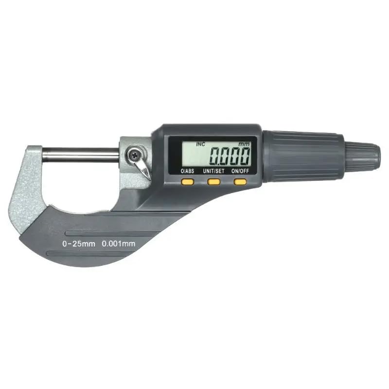 True Sense Digital Outside Micrometer 0-25mm, MM-05