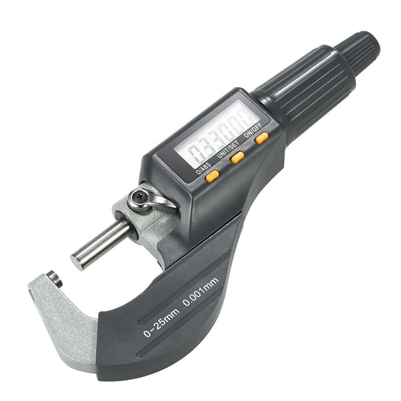 True Sense Digital Outside Micrometer 0-25mm, MM-05