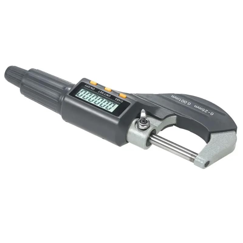 True Sense Digital Outside Micrometer 0-25mm, MM-05
